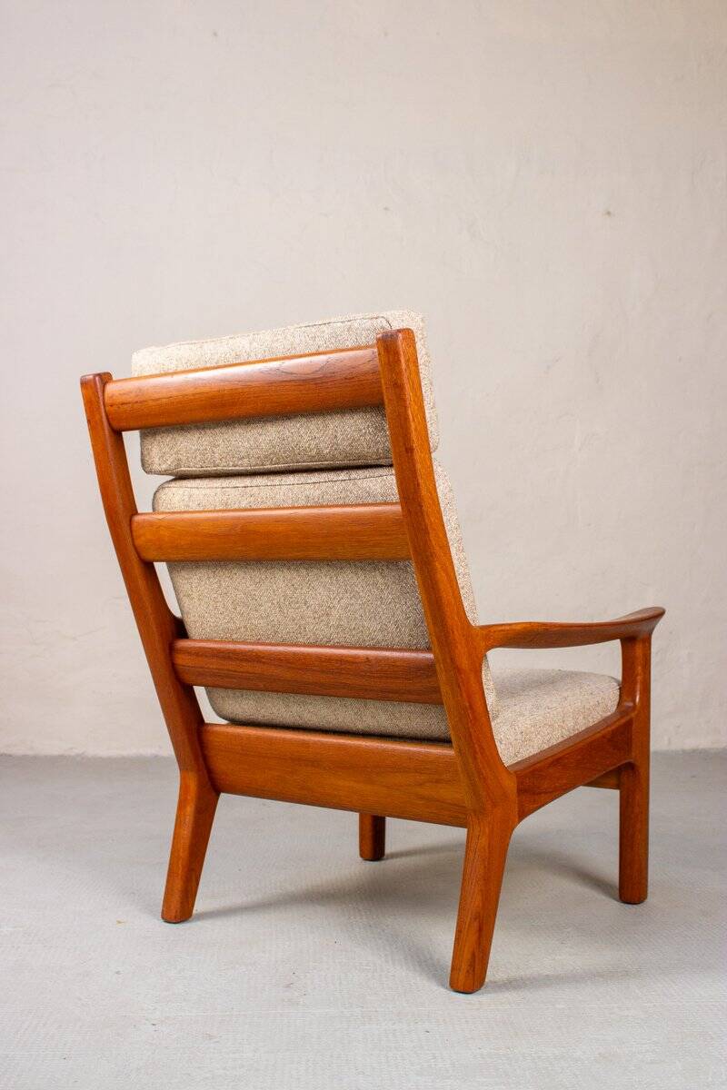 Mid-Century Teak Armchair by Juul Kristensen, Denmark, 1960s