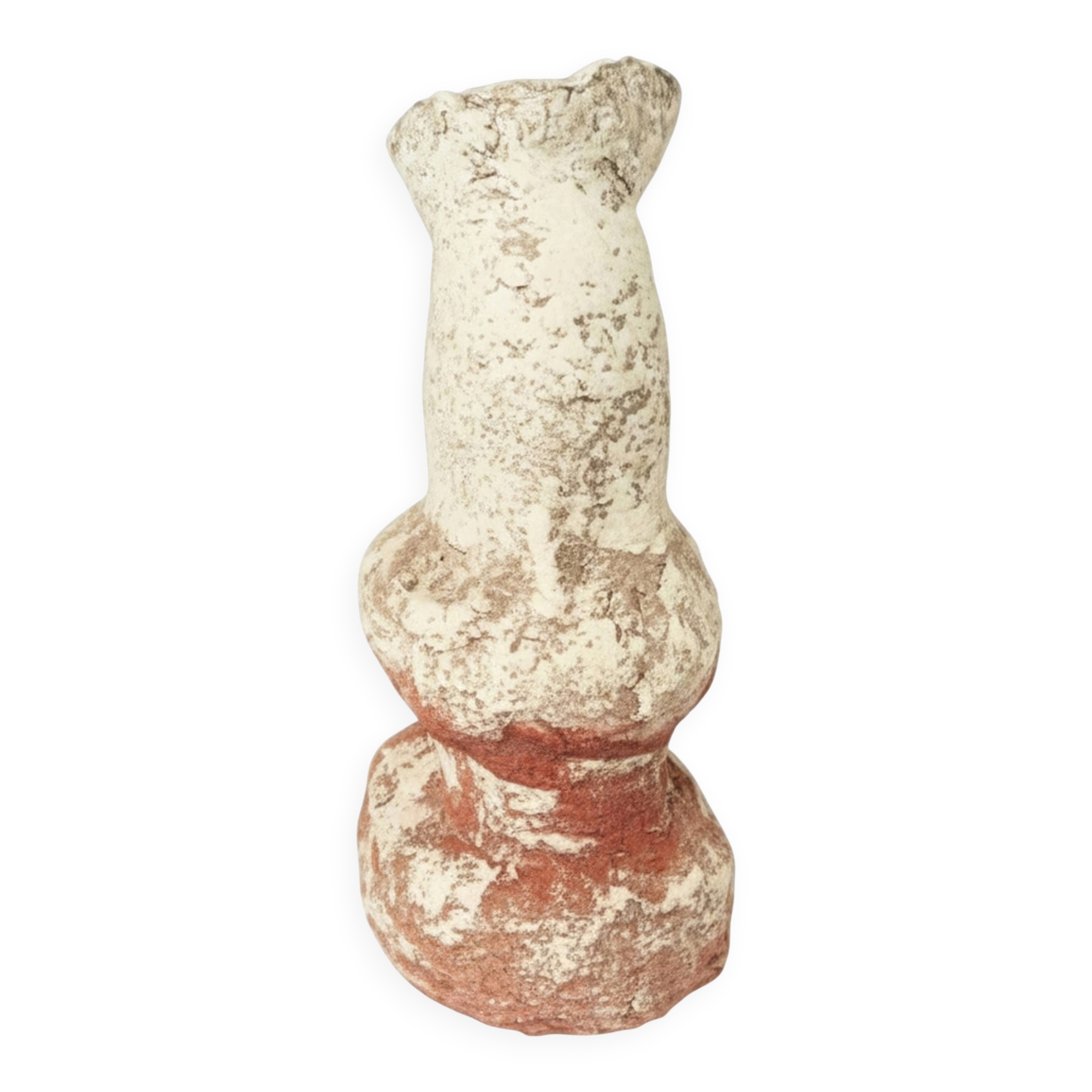 Sculptural vase mineral spirit Boho - Wabi-Sabi