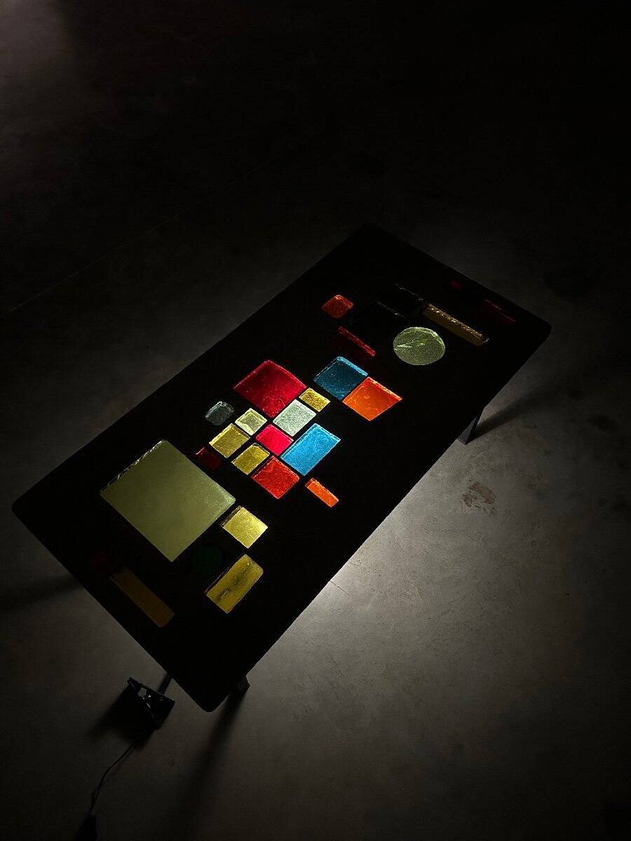 Jacques Avoinet - Unique coffee table from the 1960s