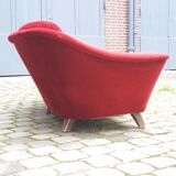 Arc years 50/60 Curved Arc styl Italian sofa