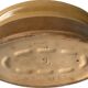 Petite terrine en terre cuite beige & marron