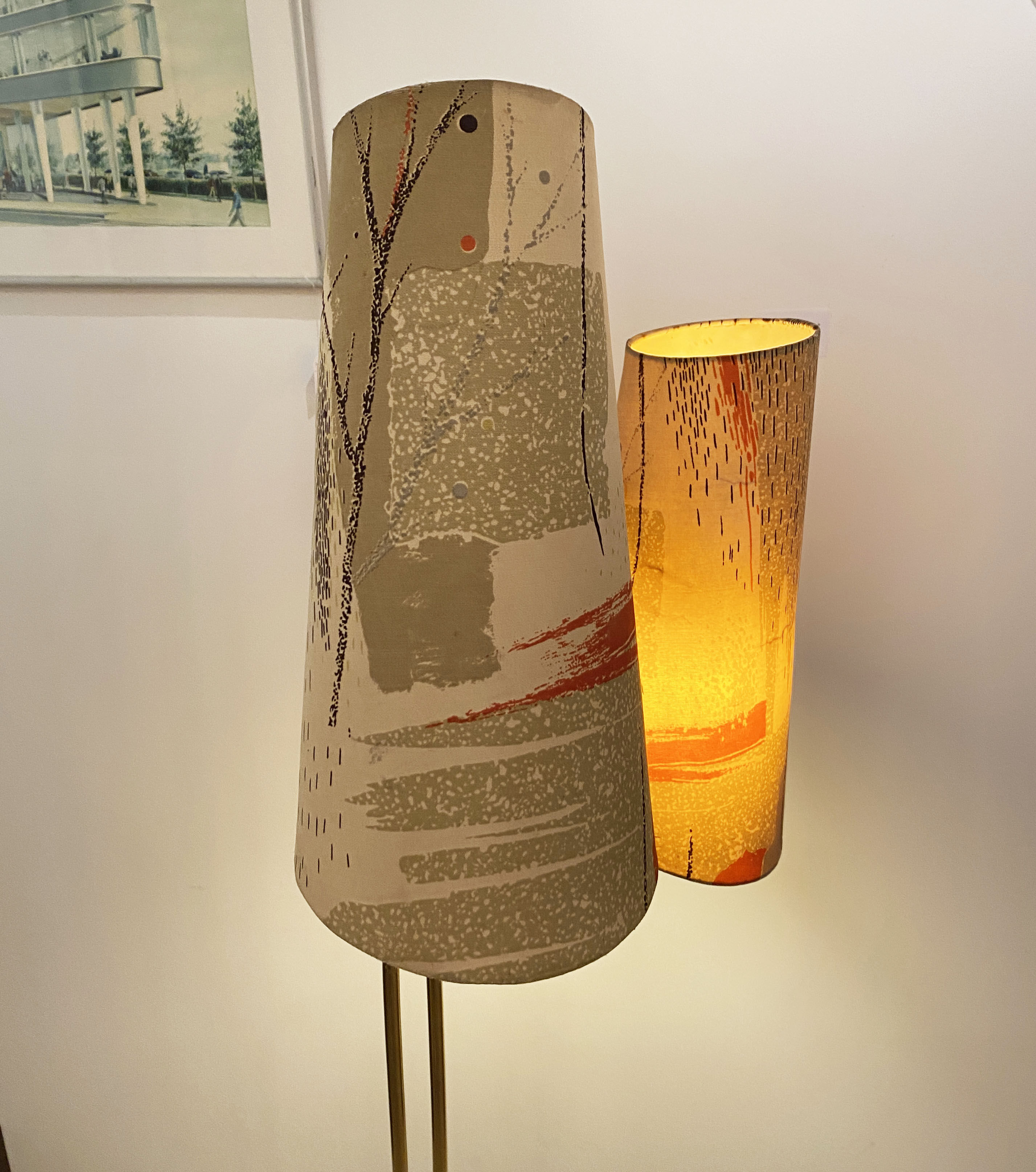 Brass lamp 60s