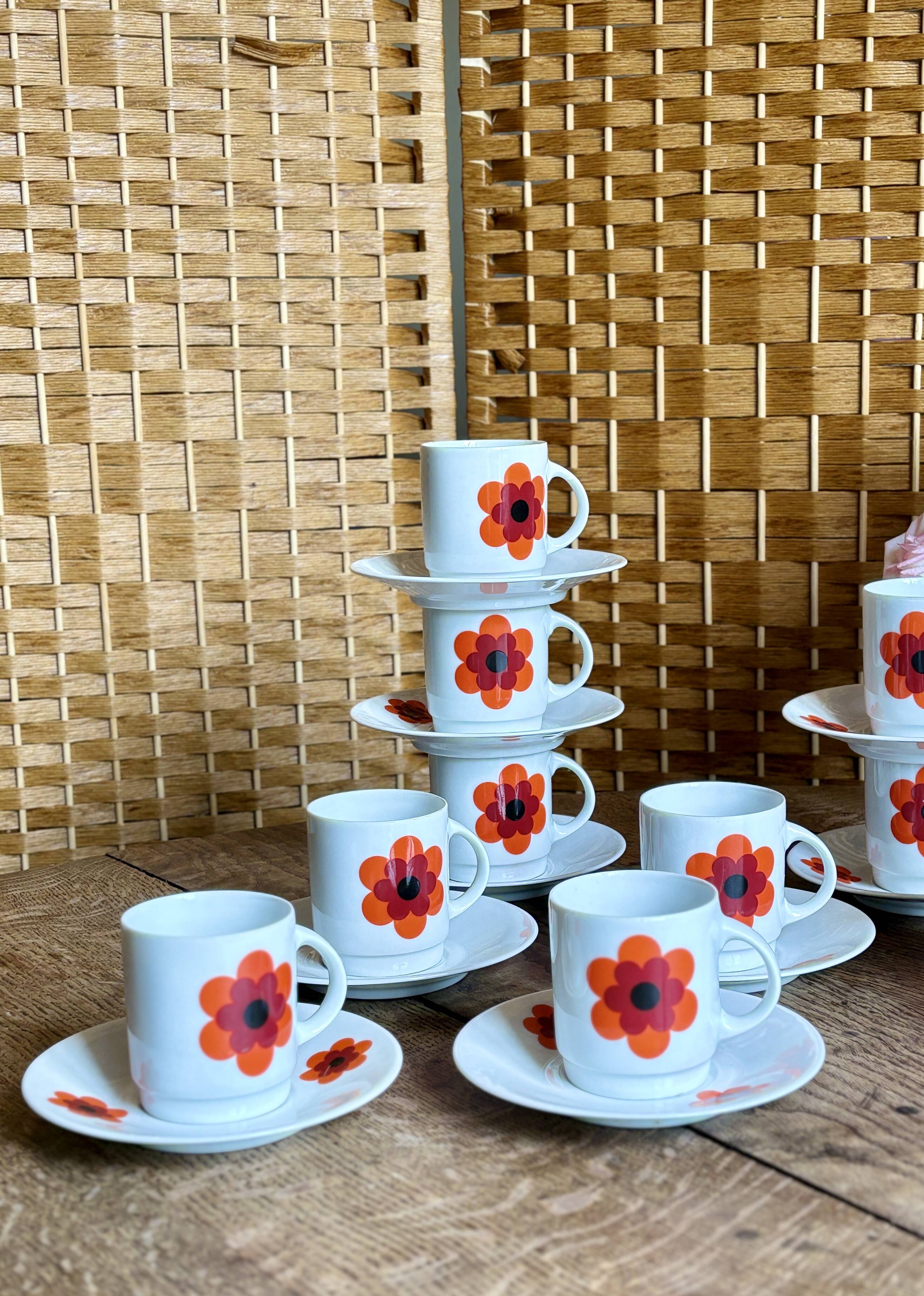 Vintage coffee service, Scherzer Bavaria