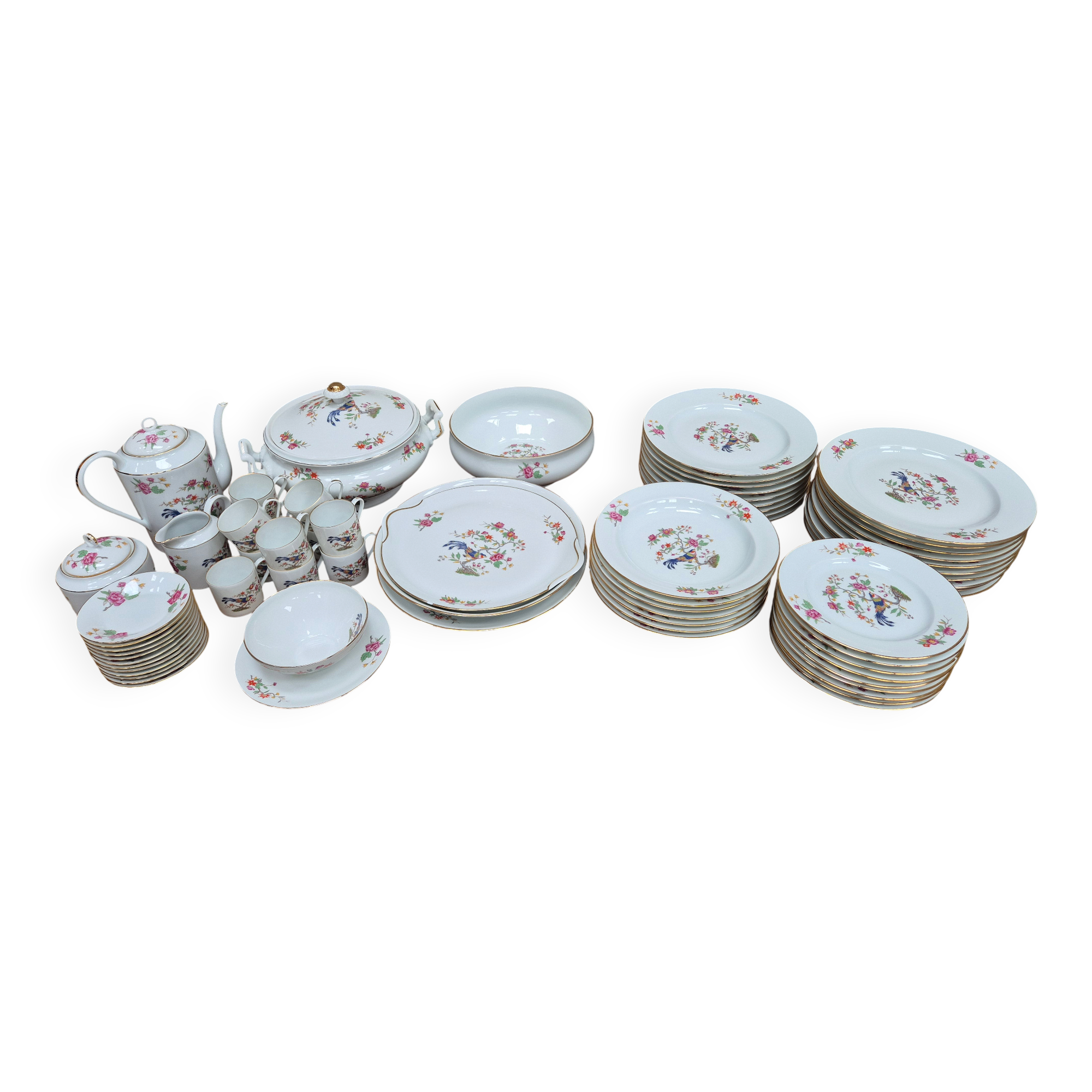 Limoges porcelain tableware