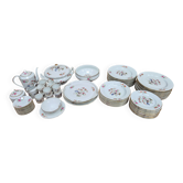 Service de table en porcelaine de Limoges