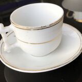 6 coffee cups assorted their subcup