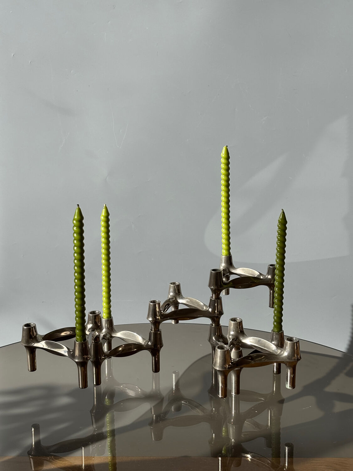 BMF Stoff Nagel Candlesticks 1979