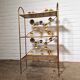 Gilded étagère, French, 1960s