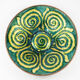 Centerpiece - email of limoges-geometric pattern mid century