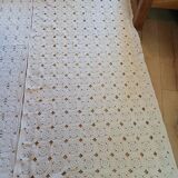 2 antique handmade crochet bedspreads
