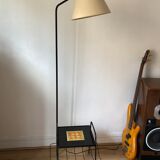 E-reader magazine holder vintage ceramic floor lamp