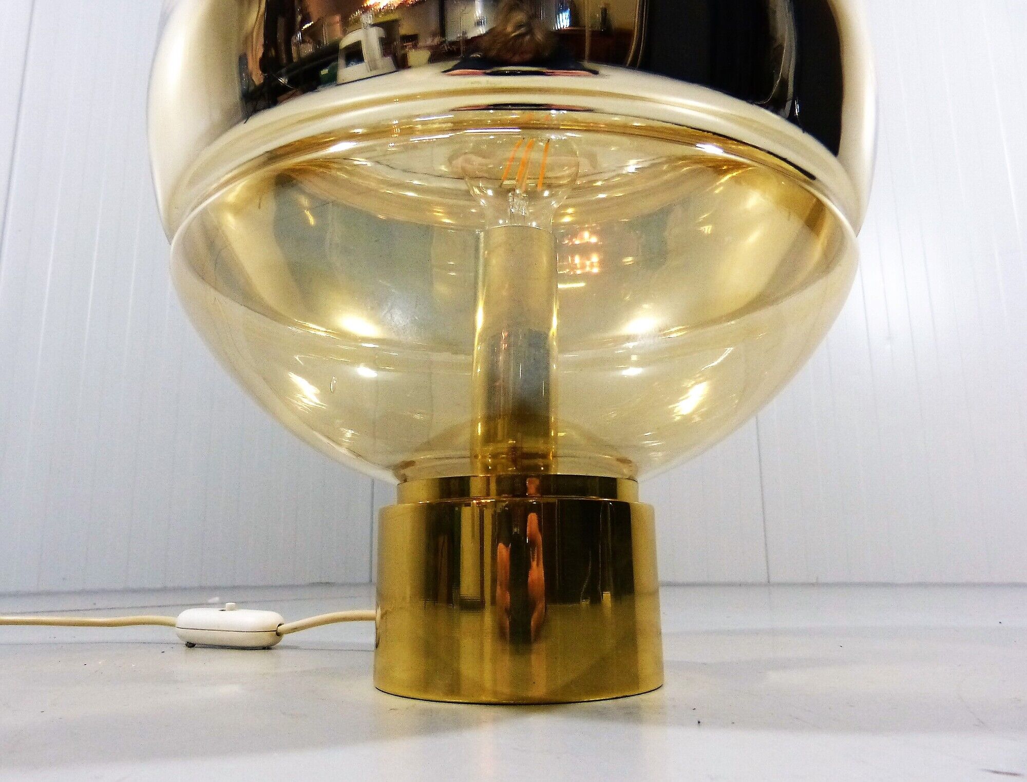 Peill & Putzler glass table lamp 1960’s