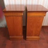 Pair of cherry bedsides