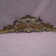 Large pediment bronze decorative old