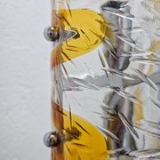 Mazzega floor lamp by Toni Zuccheri in Murano glass 1970s