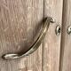 Two Art Deco solid oak wardrobe doors Solweig & Abigaël screen