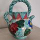 Carafe en céramique Longwy