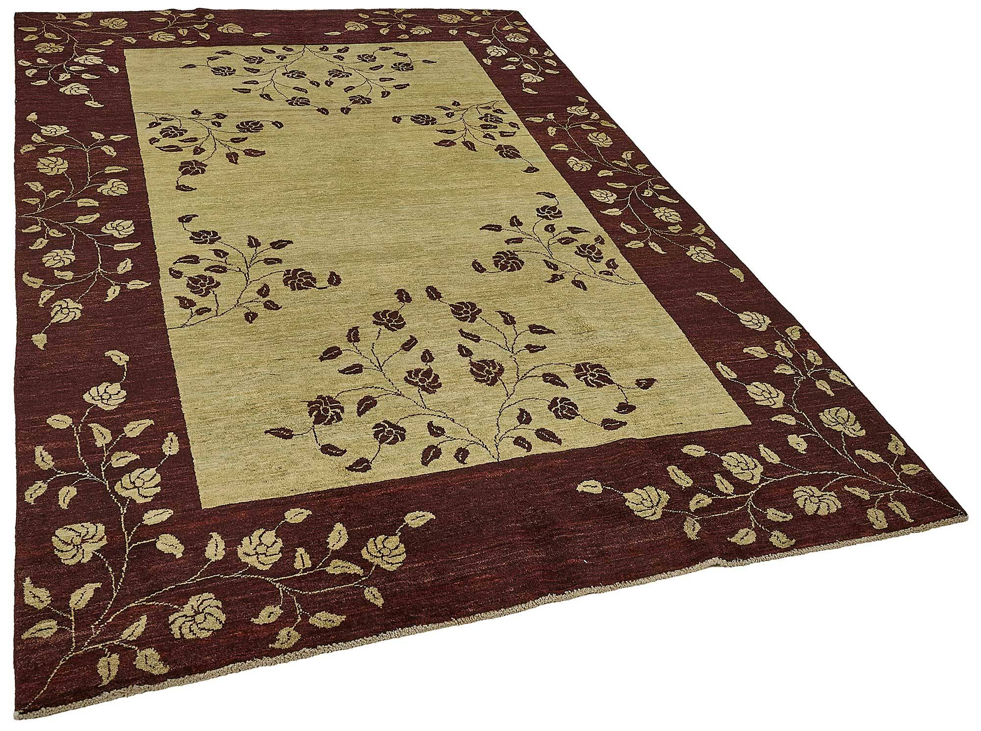 Turkish Handknotted Wool Oushak Rug 182 cm x 271 cm
