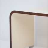 Console / side desk produced by the Belgian company Bergwood in the 1970s.