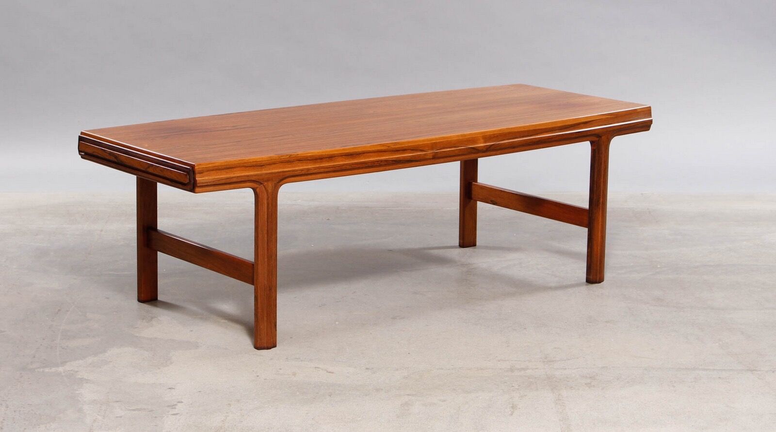 Table basse palissandre design scandinave 1950
