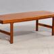 Table basse palissandre design scandinave 1950