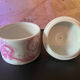 Set of porcelain pots of paris