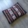 Black Moroccan kilim cushion