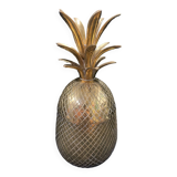 Pineapple brass ice bucket