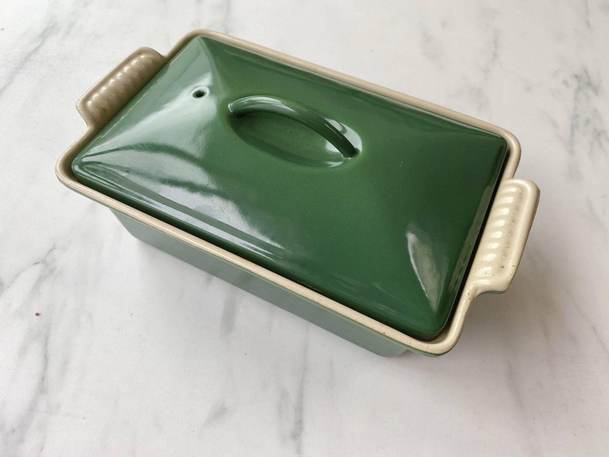 Cast iron terrine for pâté or foie gras in very good condition