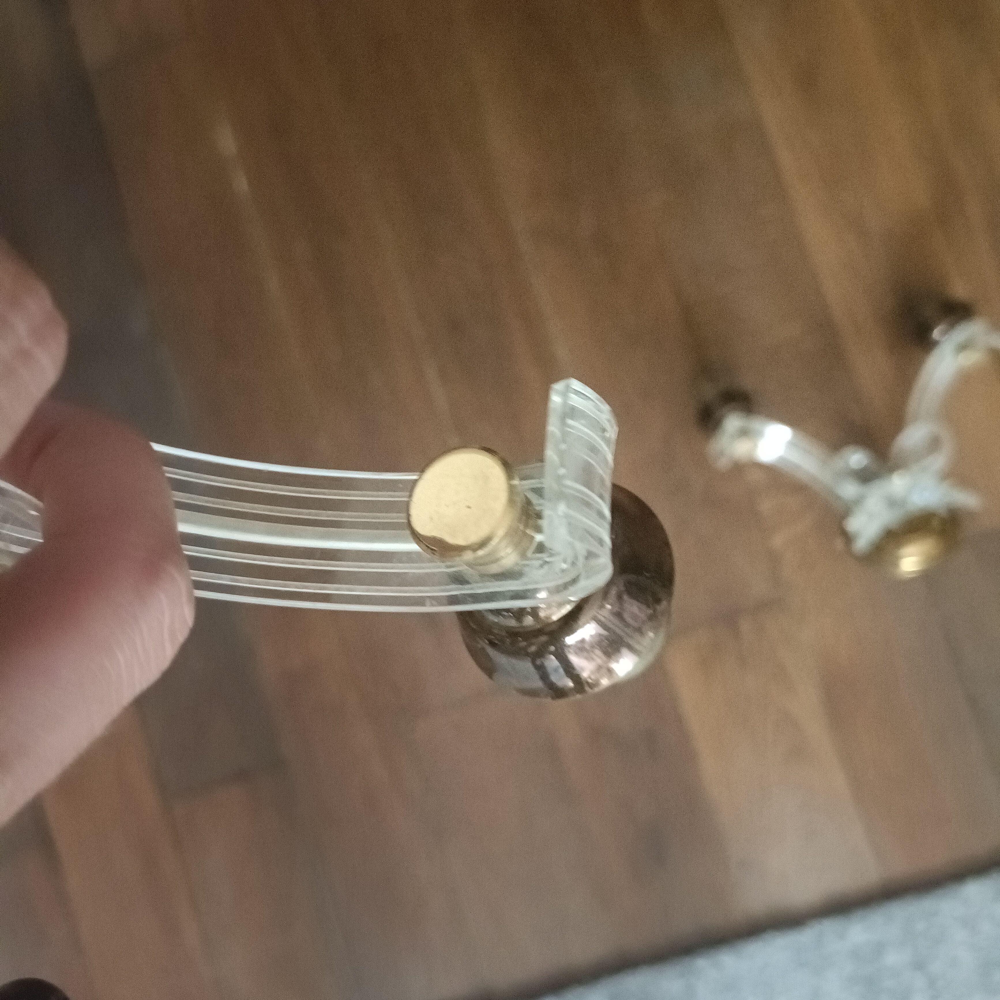 Pair of vintage bow wall lights