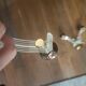 Pair of vintage bow wall lights