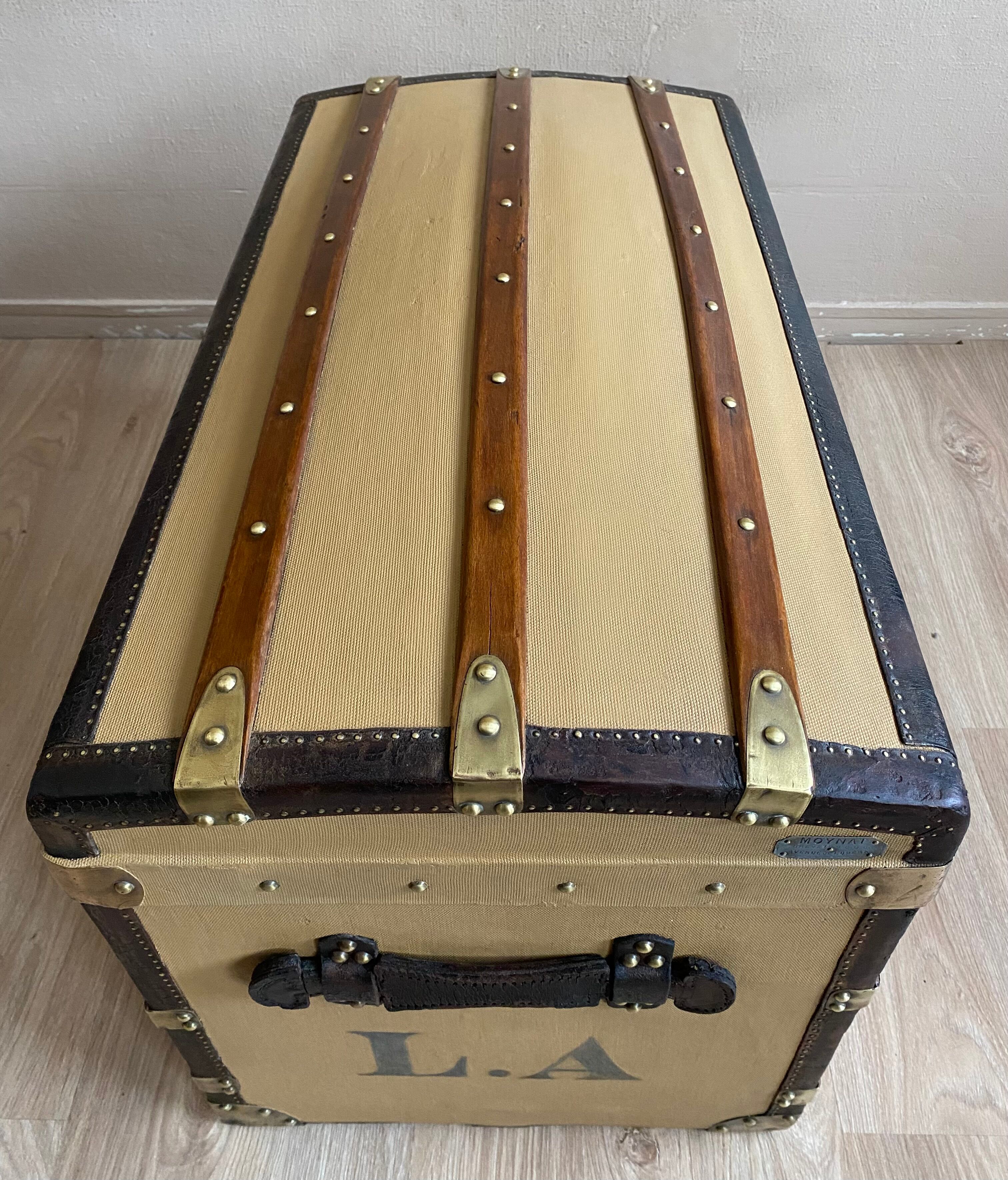 Domed trunk MOYNAT early XX century