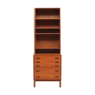 Model 1, 1960s Teak commode with rack, Interier Praha