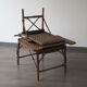 Chaise longue en rotin début 20ème