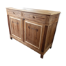 Solid oak buffet