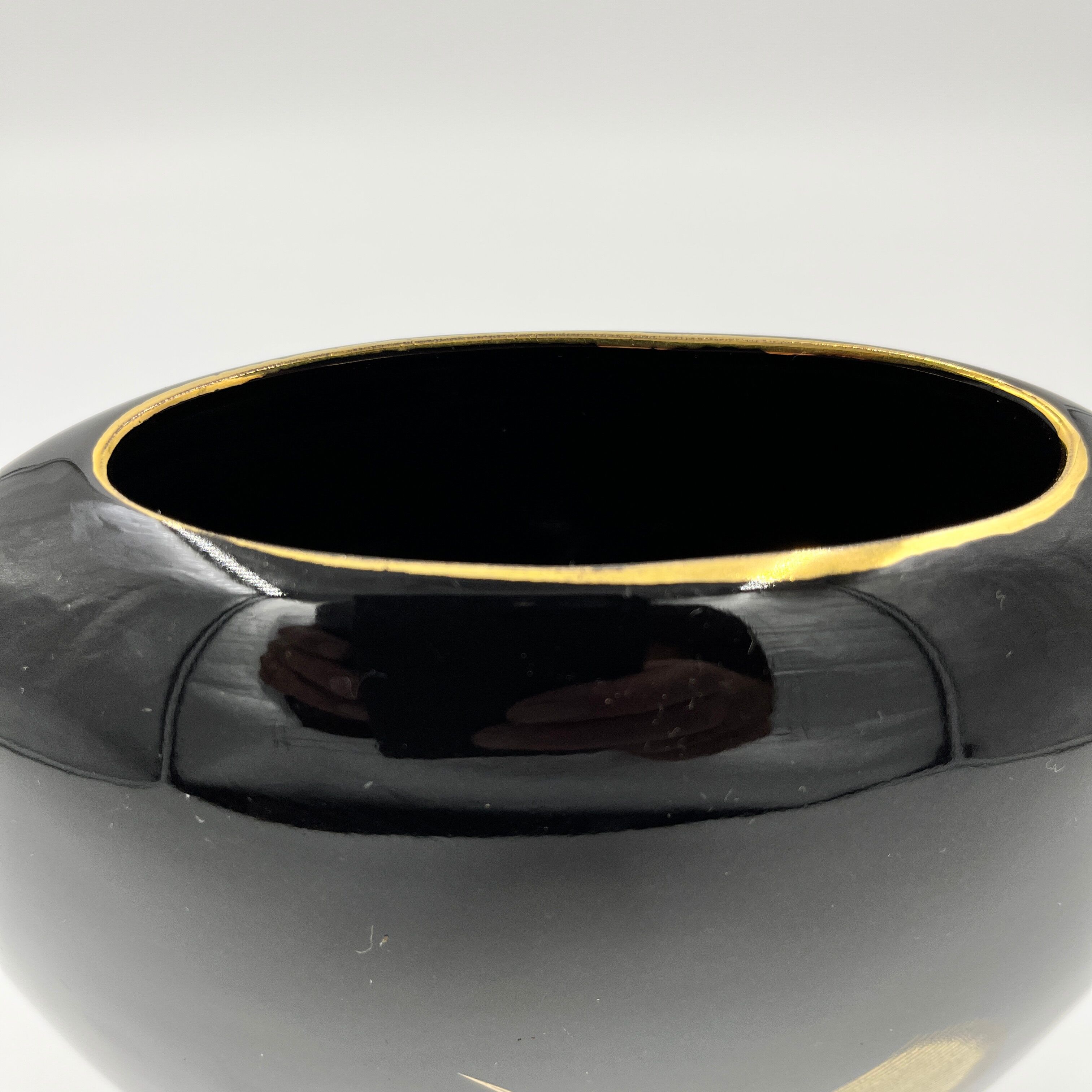 Vintage vase signed Melarni model Heron