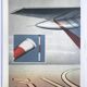 Lot de 4 lithographies originales de Peter Klasen, 1978. L'air.