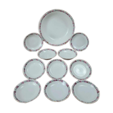 Old lot of 10 bowls + large salad bowl