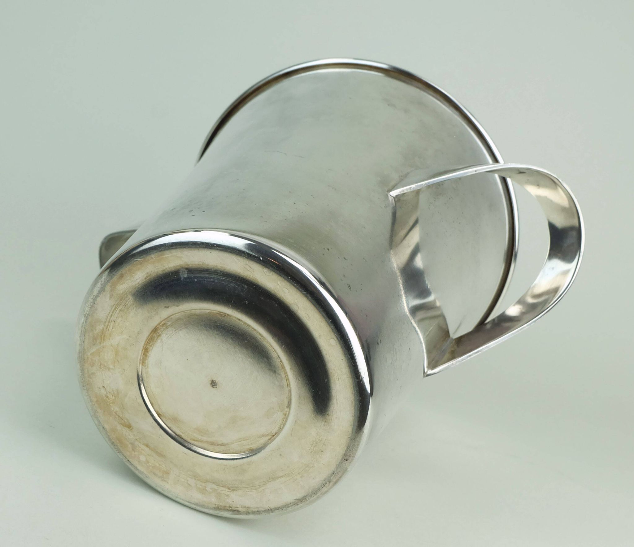 Silver-plated mid century champagne cooler designed by kurt mayer for wmf  1950s
