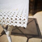 Metal garden table