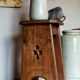 Tabouret art-populaire vintage