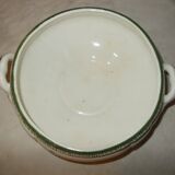 Small Sarreguemines soup tureen