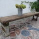 Ancien établi chêne 3 m 20