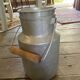 Lot de 6 bidons de lait en aluminium