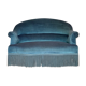 Toad bench blue velvet