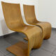 Lot de 4 chaises Contour par Alejandro Estrada pour Piegatto