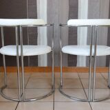 Pair of white chairs design