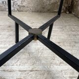 60s glass coffee table