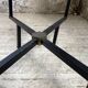 60s glass coffee table
