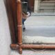 Bamboo-style barber mirror